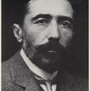 Grands auteurs, Joseph Conrad, Au cœur des ténèbres, Portrait, carte postale moderne R171939