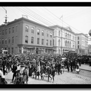 Emancipation Day, Richmond, Virginie, c1905 Carte postale d'inspiration vintage Black Americana R305951