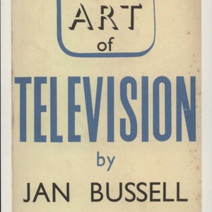 Archives Faber, couverture de livre classique, Jan Bussell, L'art de la télévision, 1952 Carte postale moderne R001540