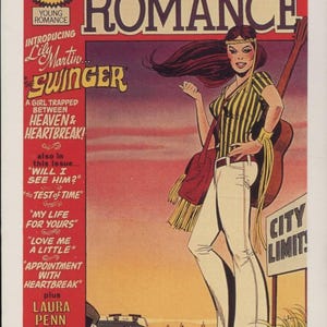 Romance Pulp, Young Romance, Lily Martin Swinger, Camp, Rétro, Teen, Carte postale R100500