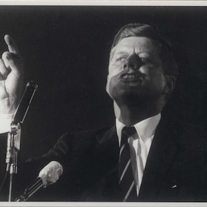Photographie, documentaire, John F Kennedy, président, carte postale moderne vintage R727268