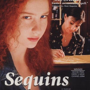 Cartão postal vintage dos anos 90, sem uso – Lantejoulas, um filme de Eleonore Faucher, R100002