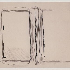 Mark Rothko, Sans titre 1961, Art moderne, artiste américain, carte postale non utilisée vintage 1998 R001669