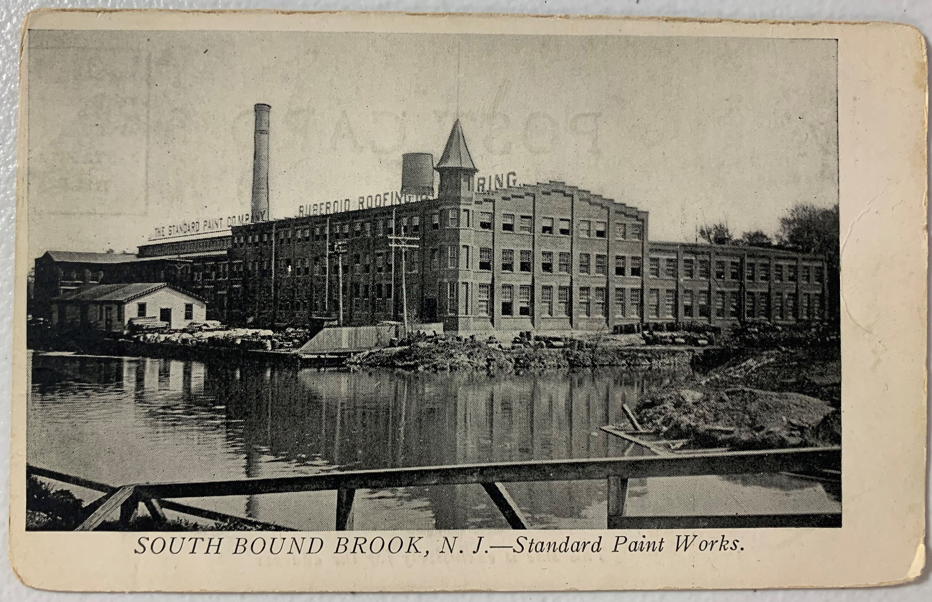 South Bound Brook NJ New Jersey Standard Paint Works Etsy Australia