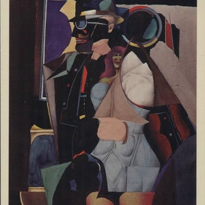 Richard Lindner, Sans titre, 1962, Art moderne, Carte postale moderne ART001511