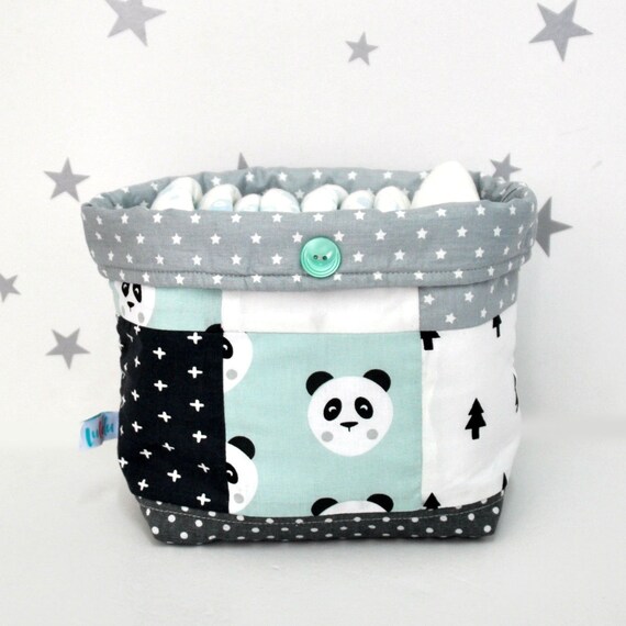 Nursery Storage Baskets Fabric Basket Newborn Gift Idea Etsy