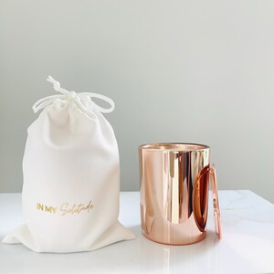The Intention Candle Making Kit | Crystal & Rose Petal Infused | Make Soy Candles