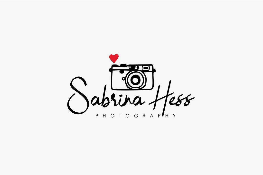 Camera Logo. Premade Logo. Photography Logo. Watermark. - Etsy