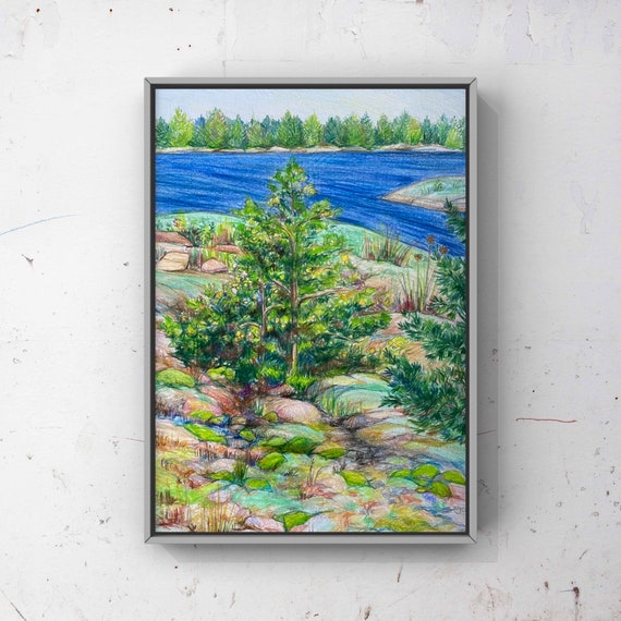Dessin Au Crayon Paysage - 2 703 en vente sur