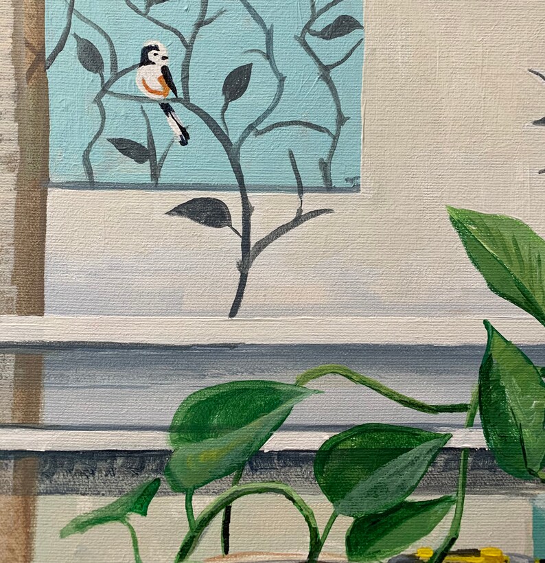 Original 16x20 Oil Painting Wall Art Oil on Canvas Modern Etsy