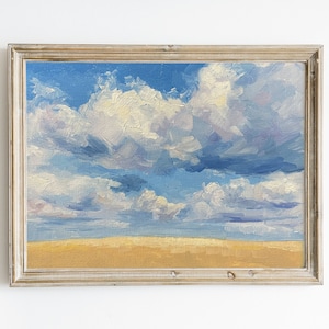 油絵 海 雲 紫 油絵 海 雲 紫