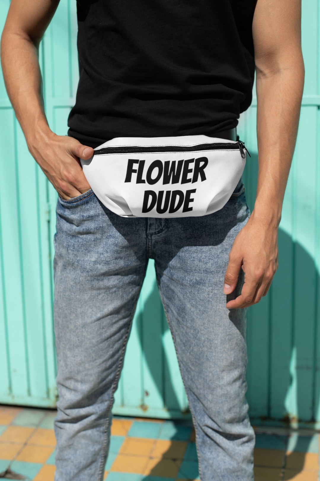 Flower Dude Fanny Pack 5 Colors Wedding Attire Wedding Etsy