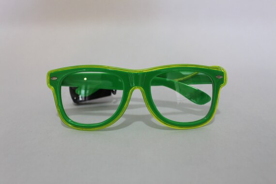 green light up glasses