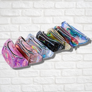 Metallic Holographic Fanny Pack - Customizable - DIY - FREE U.S. Shipping!