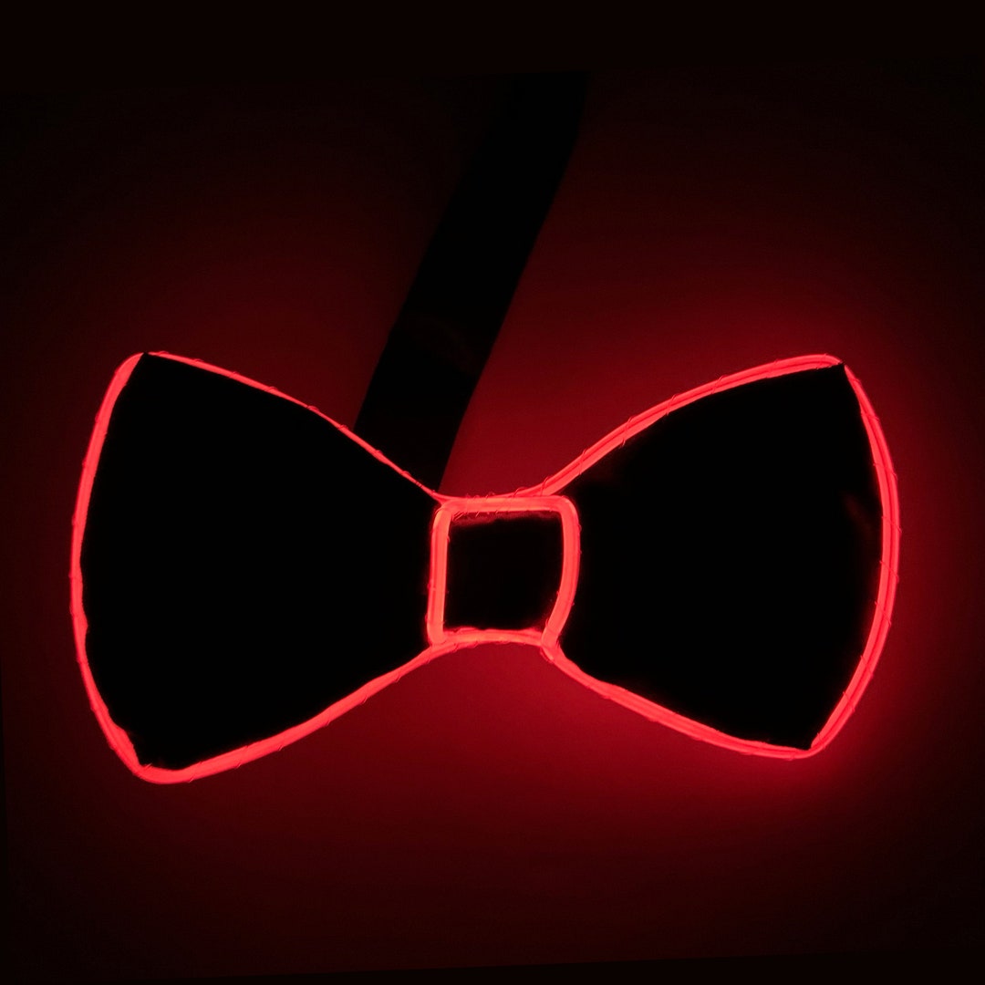 glow bow tie