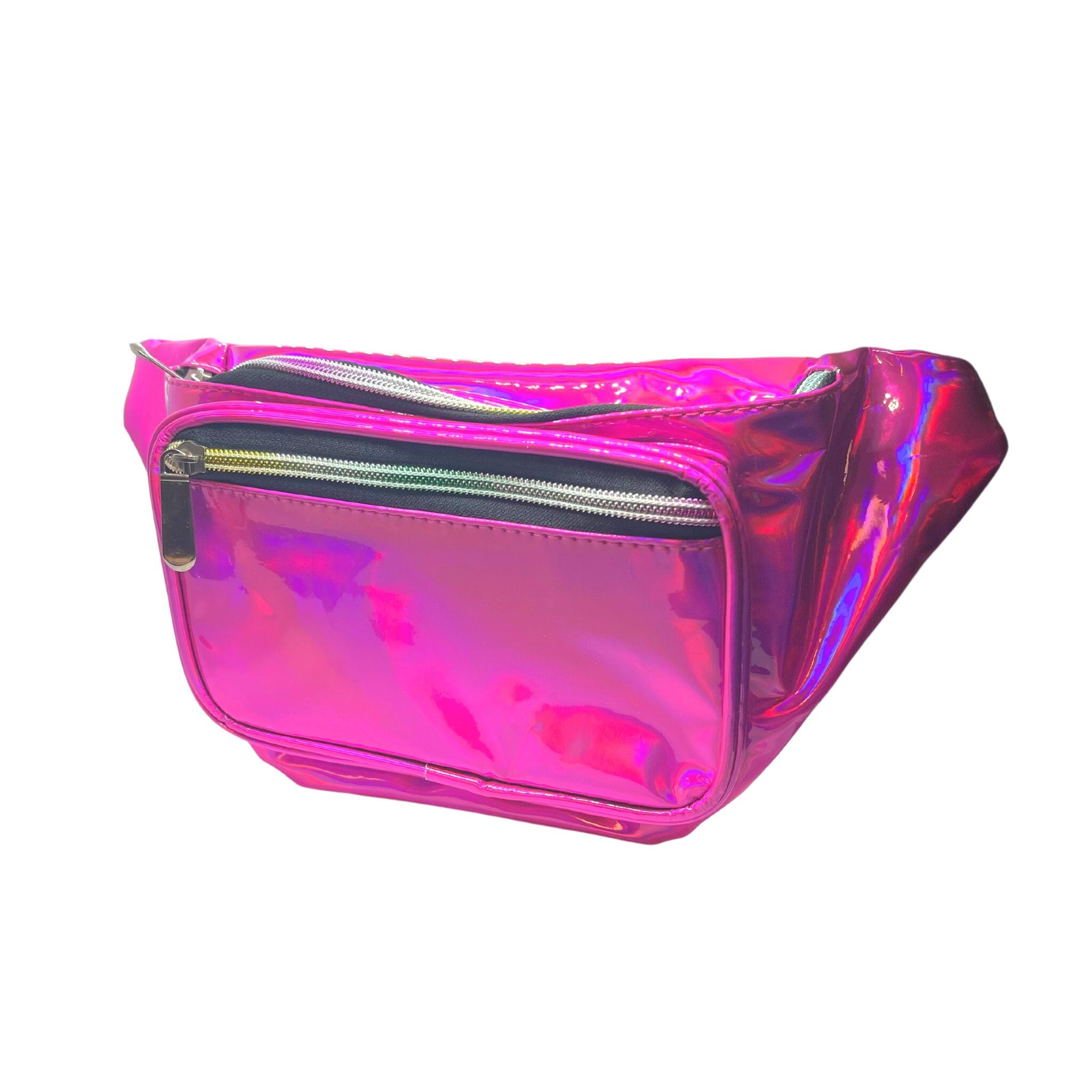 Holographic fanny pack best sale pink
