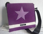 Tasche aus LKW-Plane mit auswechselbarem Deckel