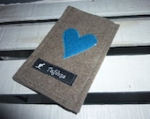 Handy Tasche aus Wollfilz