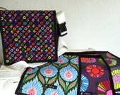 Tasche aus LKW-Plane mit auswechselbarem Deckel