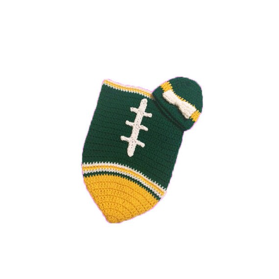 Green Bay Packers Baby Girl Football Cocoon & Hat newborn to Etsy
