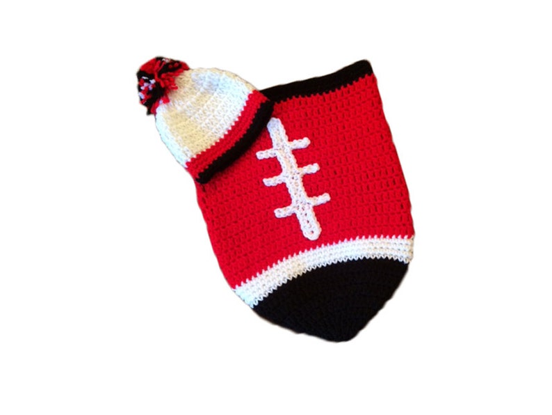 Atlanta Falcons Baby Boy Football Cocoon & Hat newborn to 3 Etsy