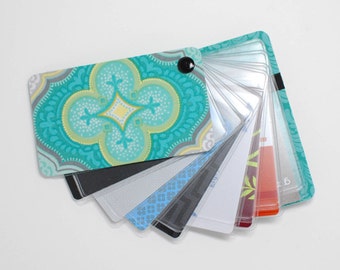 Tiny wallet | card holder wallet | elastic wallet | stretch card holder| minimalist wallet | slim card holder