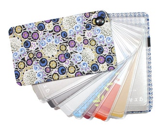 Floral Travel Card Wallet | Business Credit Card Case, Slim Organizer