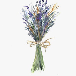 herbs painting, greeting card, dried herbs art, dried herbs painting, herbs art