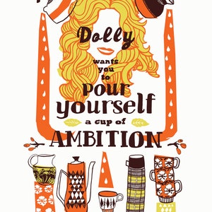 DOLLY WANTS YOU! Poster 16” x 20” giclee edition
