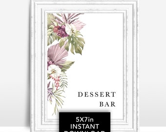 Dessert Table Sign - Etsy