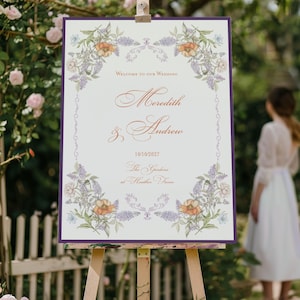 Gartenhochzeit willkommen Zeichen, Frühling Sommer Hochzeit Zeichen, Blumen Dekor, Frühlingsdeko, Blumen Dekor, Blumen Dekor, Blumen Dekor