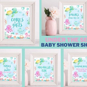 Mermaid Banner It's a Girl Banner Printable, Mermaid Baby Shower ...