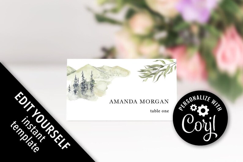 Mountain wedding favors sign forest wedding sign rustic woodland Bridal Shower sign baby shower favors sign decoration