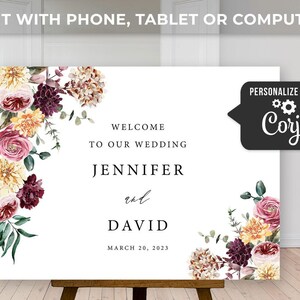 Floral Dessert Bar Sign Baby Shower Dessert Sign Printable | Etsy