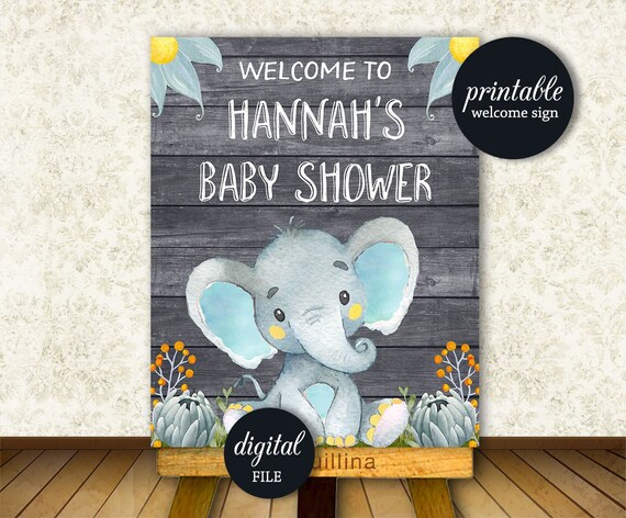 Welcome Sign Baby Shower Elephant Welcome Sign Jungle Etsy Welcome Sign Baby Shower Elephant Welcome Sign Jungle Etsy