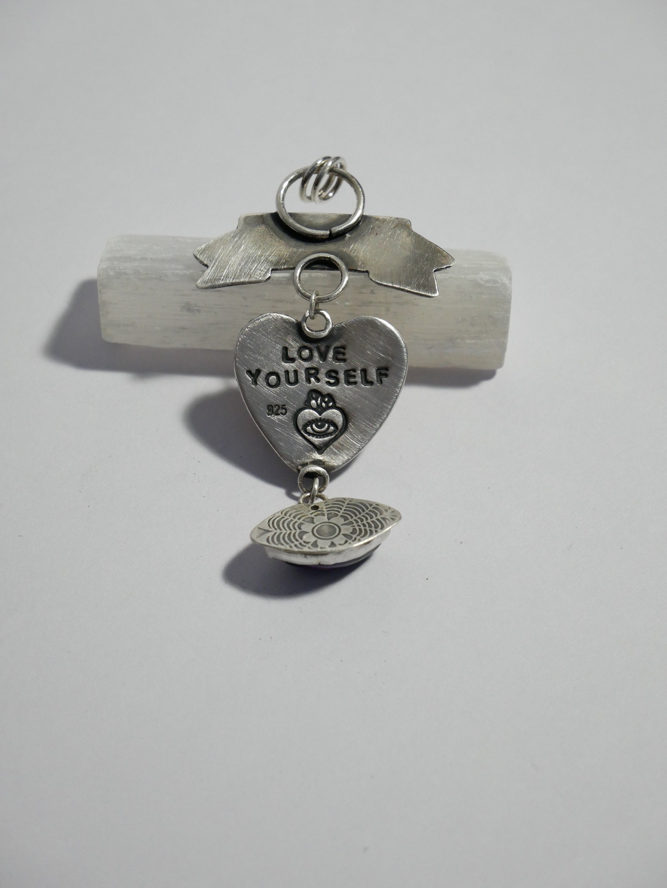 Love Yourself Pendant - Etsy