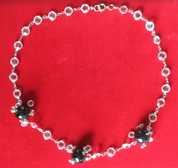 Bezel Crystal Necklace main image 0