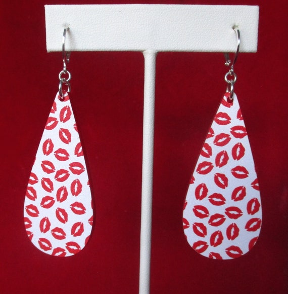 Pair of Valentine's Day Earrings/Love Earrings/Anniversary Earrings