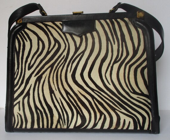 Vintage Leather Shoulder Bag - Most Likely "Lucille de Paris