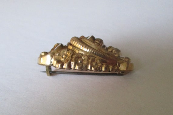 Antique Victorian Gilt Pin - image 5