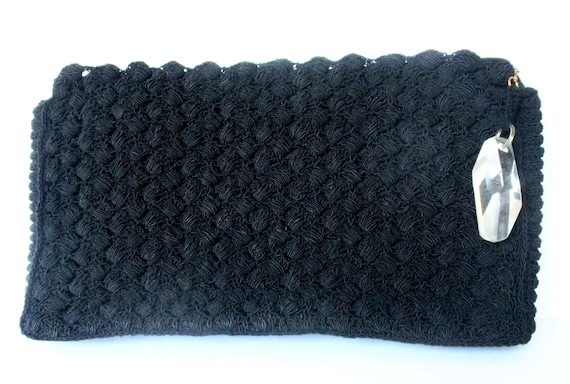 Vintage Hand-Crotched Handbag/Clutch