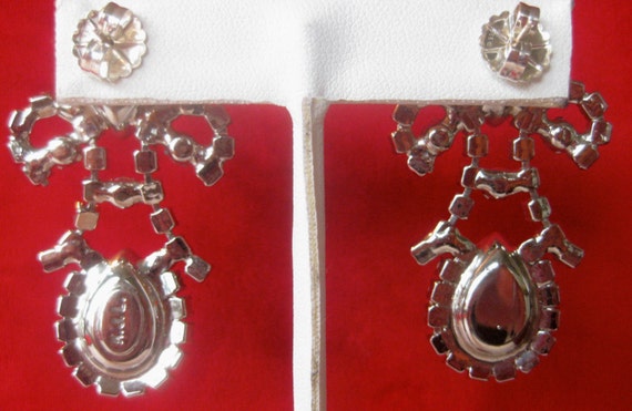 Pair of Vintage Kenneth Jay Lane Sterling Silver … - image 5