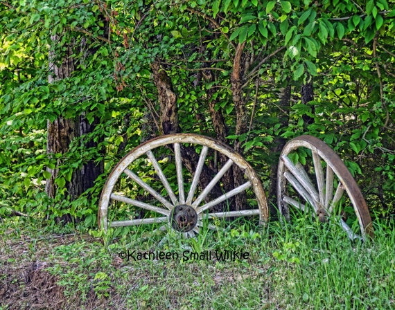 Antique Wagon Wheelsrustic Wagon Wheelsold Wagon Etsy