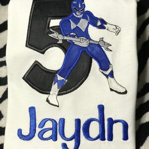 Download Power Rangers Birthday Etsy