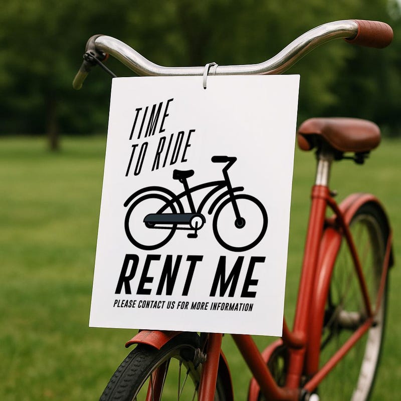 Creative Rent Me Stickers Rent Me Sign - Etsy