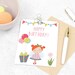 Printable Birthday Card for Girls Digital Download Happy - Etsy