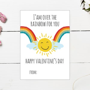 Kids Valentines Day Printable Card Digital Download - Etsy