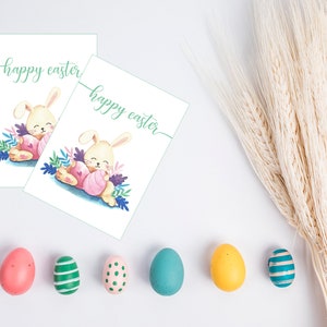 Printable Easter Card for Kids Digital Download Happy Easter - Etsy