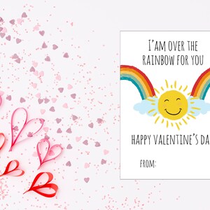 Kids Valentines Day Printable Card Digital Download - Etsy