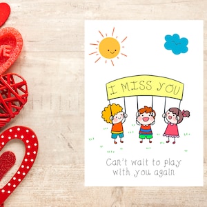 Greeting Card for Kids Digital Download Kids Card Printable - Etsy